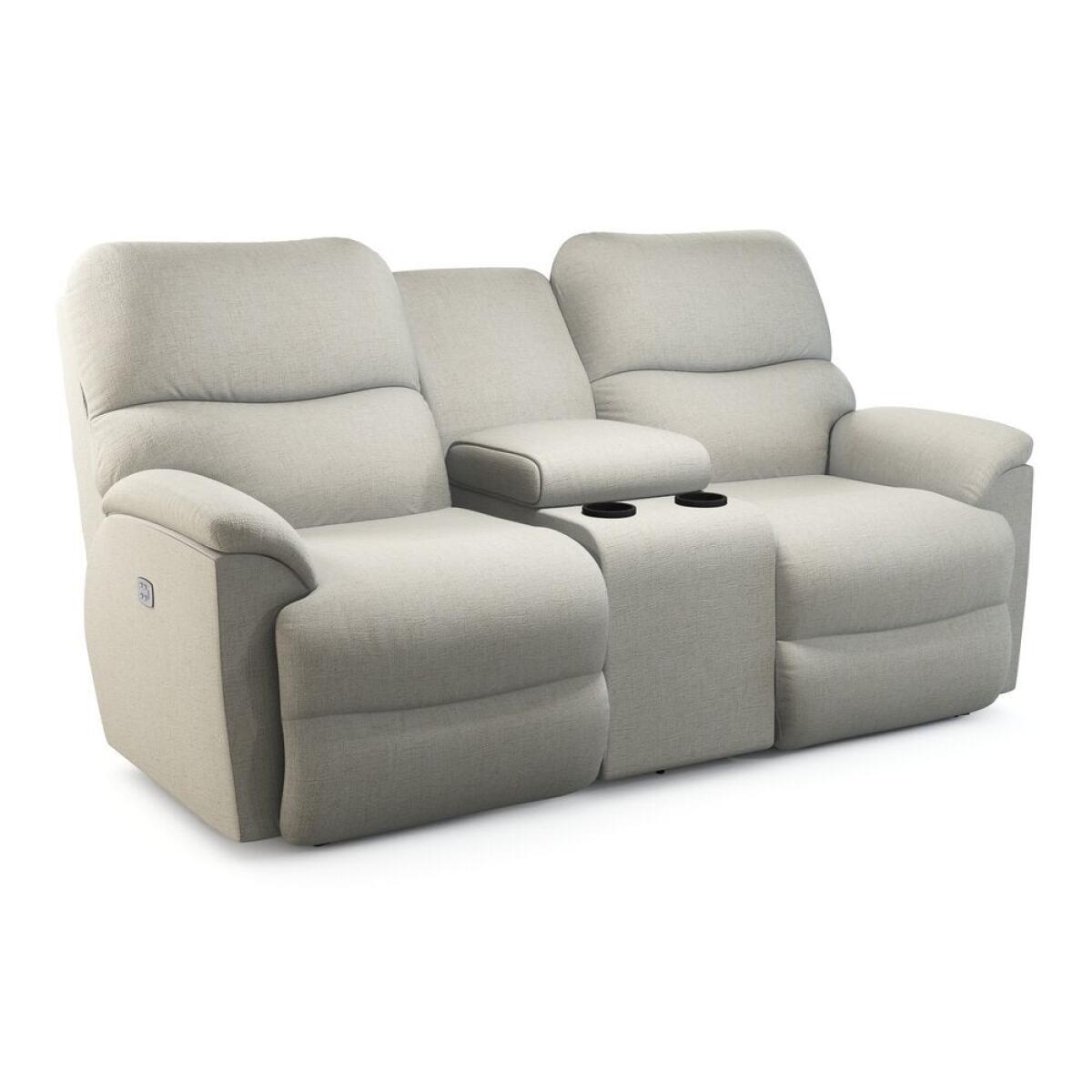 Trouper Power Reclining Loveseat w/ Headrest & Console Trouper Power Reclining Loveseat w/ Headrest & Console - Image 1