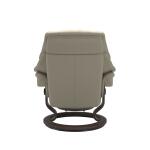 Stressless® Reno (S) Classic Base Recliner with Ottoman - Image 3