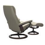 Stressless® View (S) Signature Base Recliner with Ottoman - Image 4