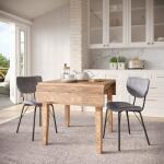 Owen Upholstered Chair- Grey - Image 3
