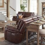 Vail Burnt Sienna Power Sofa - Image 6