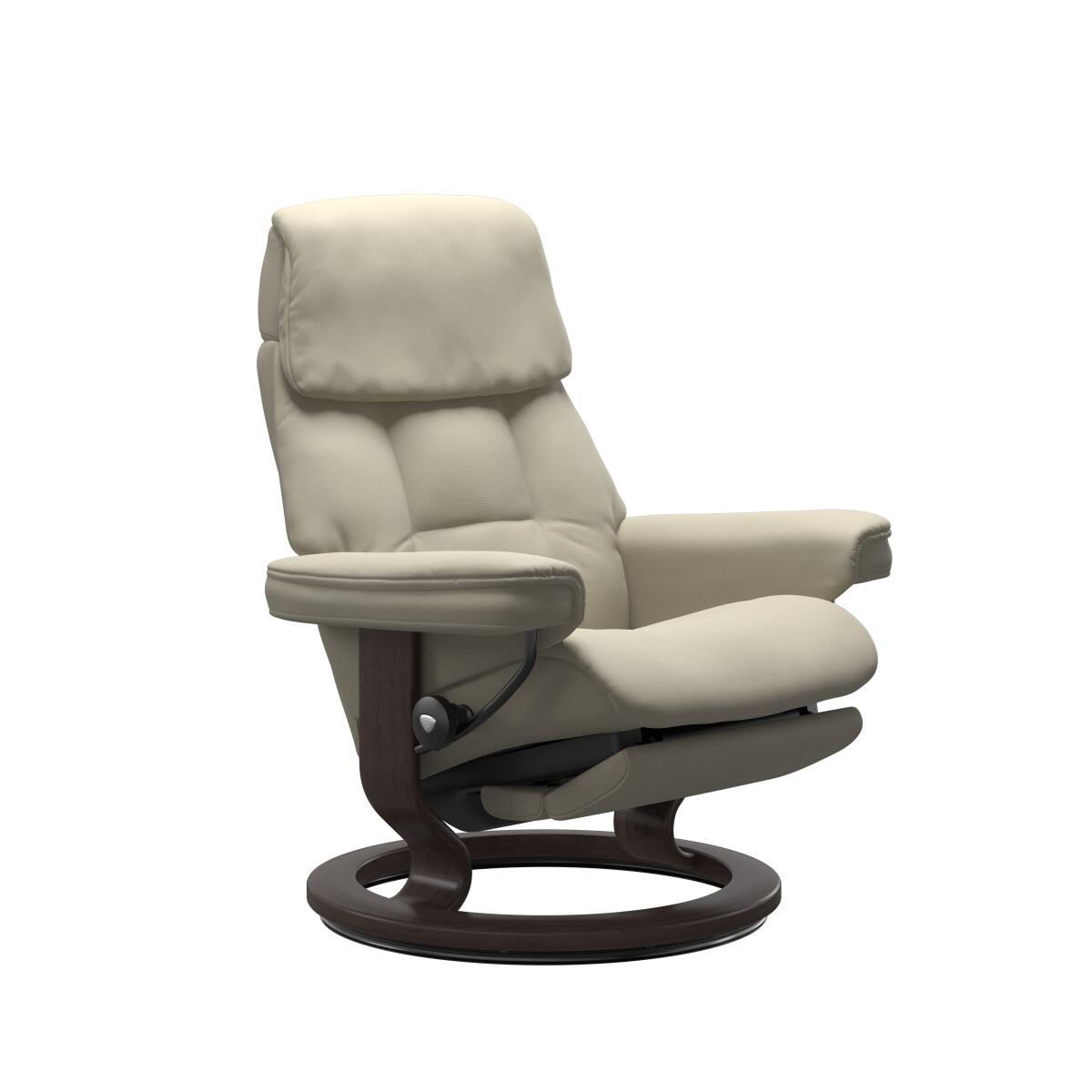 3de50ceca7bd6f4bdaa629f5bb0a51f9 Stressless® Ruby (M) Classic Base Recliner with Power - Image 1
