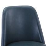 Maddox Upholstered Counter Stool- Blueberry - Image 2