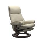 Stressless® View (M) Classic Base Recliner with Power Recliners Stressless