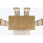 Telluride Collection 6-Piece Table And Chair Set with Bench - Image 3
