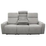 Bisque Power Drop Down Console Sofa - Image 5