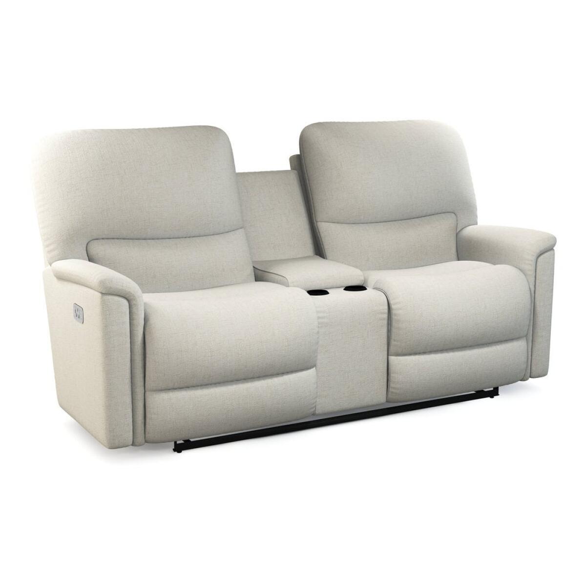 Turner Power Wall Reclining Loveseat w/ Headrest & Console Turner Power Wall Reclining Loveseat w/ Headrest & Console - Image 1