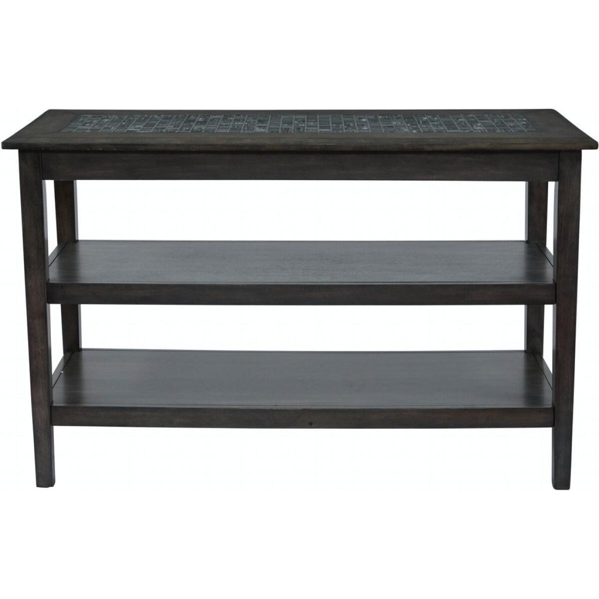Grey Mosaic Sofa Table Grey Mosaic Sofa Table - Image 1