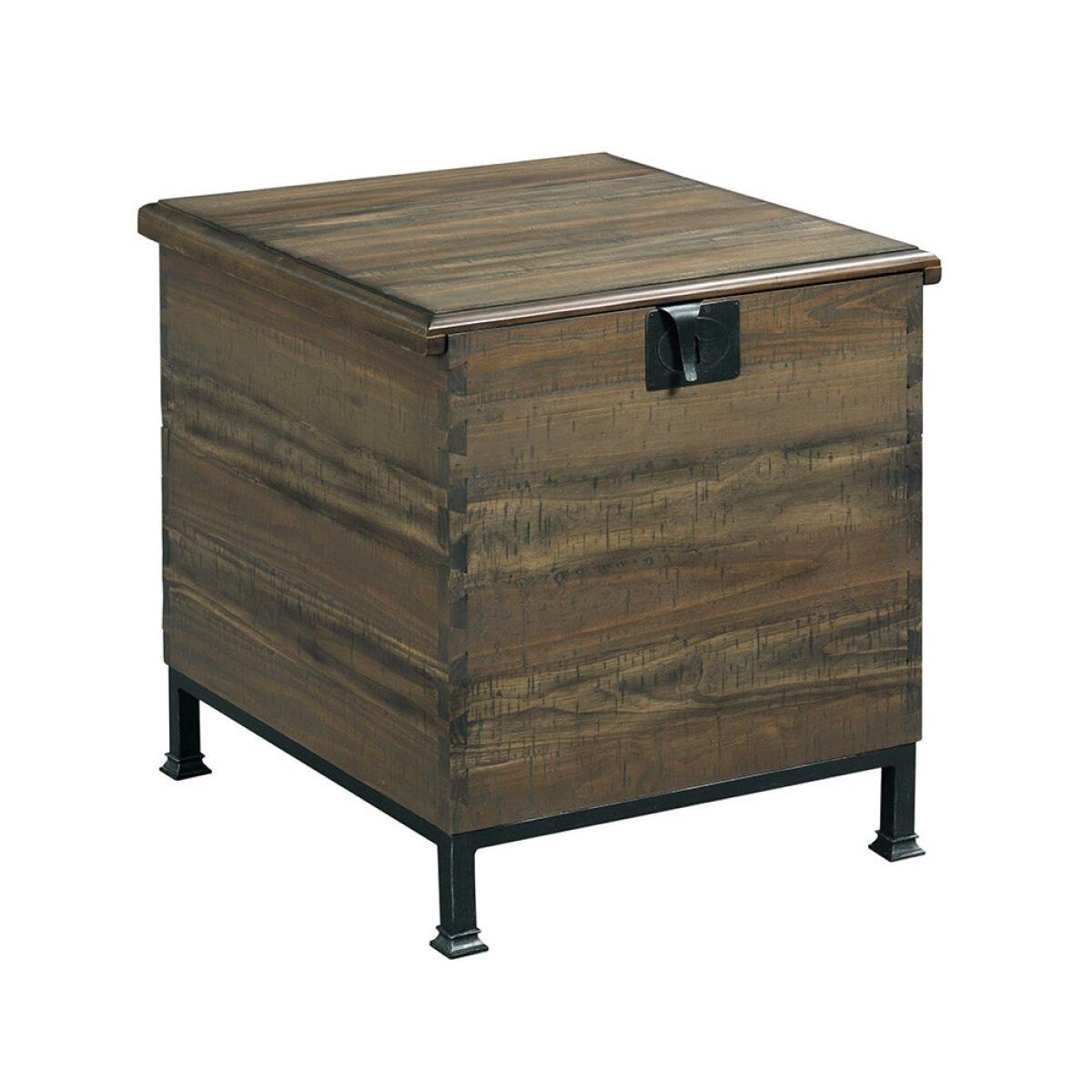 Hidden Treasures Milling Chest End Table Hidden Treasures Milling Chest End Table - Image 1