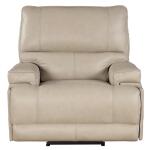 Whitman-Verona Linen Leather Power Recliner