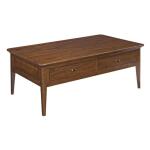 Cherry Park Solid Wood Rectangular Cocktail Table