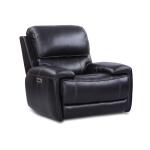 Empire-Verona Blackberry Leather Power Recliner - Image 2