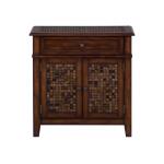 Baroque Brown Accent Cabinet