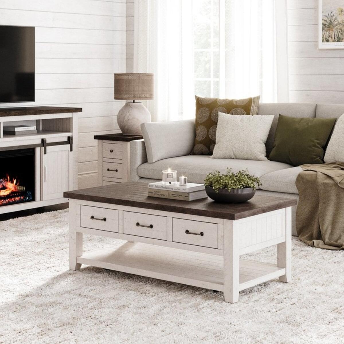 Madison County Harris Coffee Table Cocktail & Coffee Tables Jofran