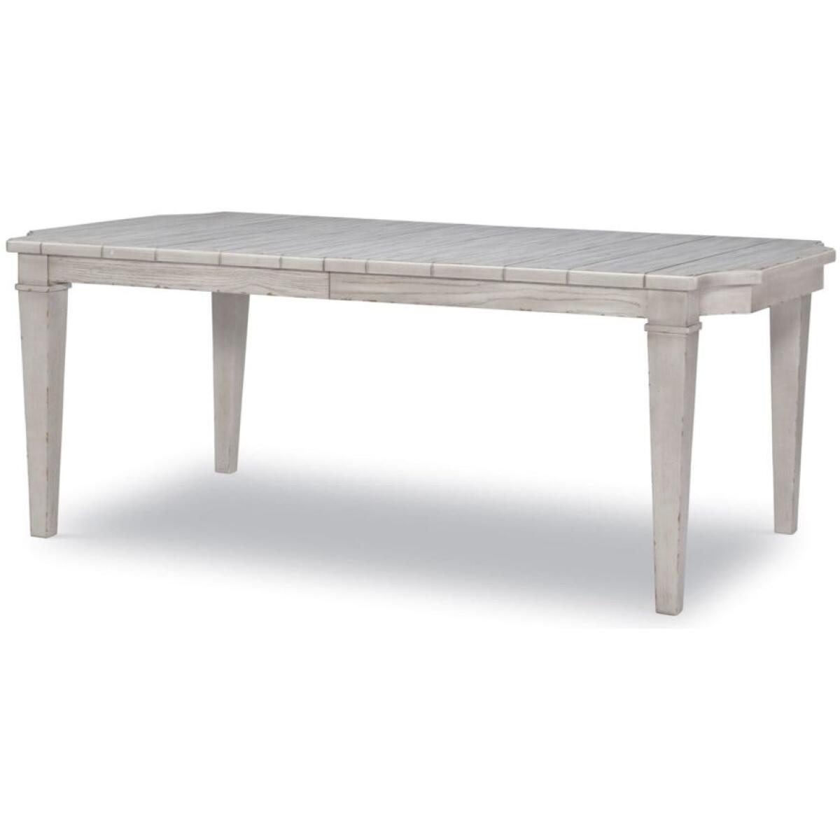 Belhaven Modern Farmhouse Rectangular Leg Table With Leaves Belhaven Modern Farmhouse Rectangular Leg Table With Leaves - Image 1
