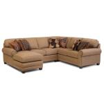 Semi-attached Back Sectional
