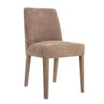 Wilson Upholstered Dining Chair- Brown