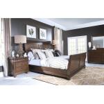 Traditional Queen Sleigh Bed - Image 4