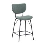 Owen Upholstered Counter Stool Jade