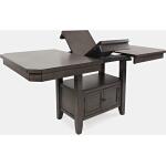 Manchester High/Low Rectangle Dining Table Grey Finish - Image 3