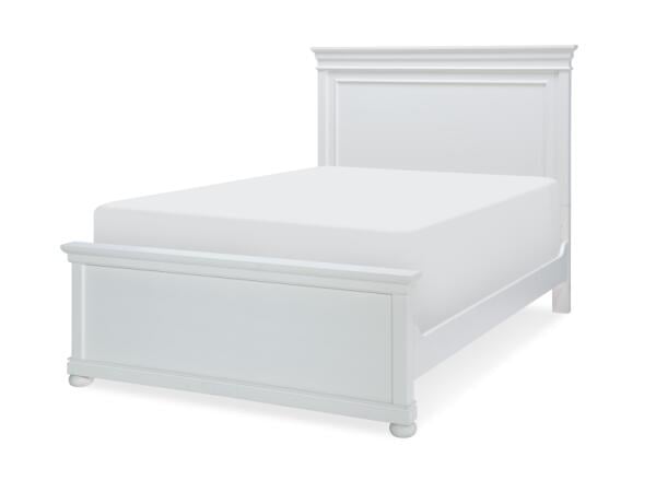 Canterbury Full Pannel Bed in White Beds Legacy Classic Kids