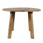 Reclamation Salvaged Wood Round Dining Table