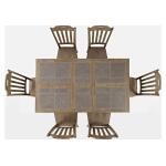 Prescott Park Collection 7-Piece Dining Table And Chair Set - Image 3