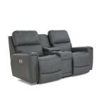 Apollo Power Reclining Sofa w/ Console Headrest & Lumbar Sofas Customizable