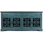 Craftsman 70" Blue Media Unit