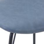 Owen Upholstered Chair- Blue - Image 2