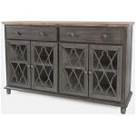 Aurora Hills Grey 4-Door Accent Chest - Image 2