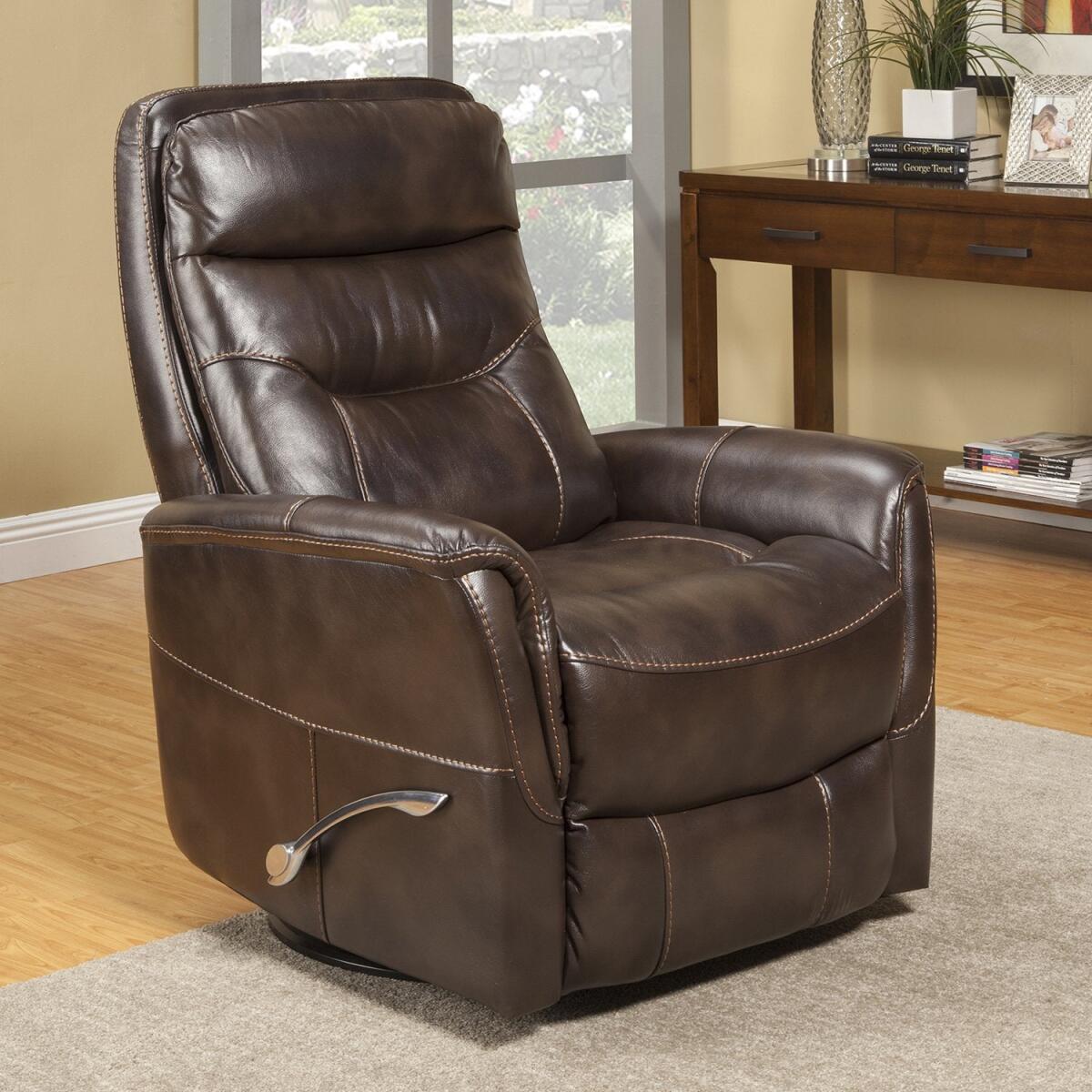 Gemini Truffle Manual Swivel Glider Recliner Gemini Truffle Manual Swivel Glider Recliner - Image 1