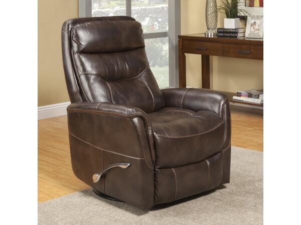 Gemini Truffle Manual Swivel Glider Recliner Recliners Parker House
