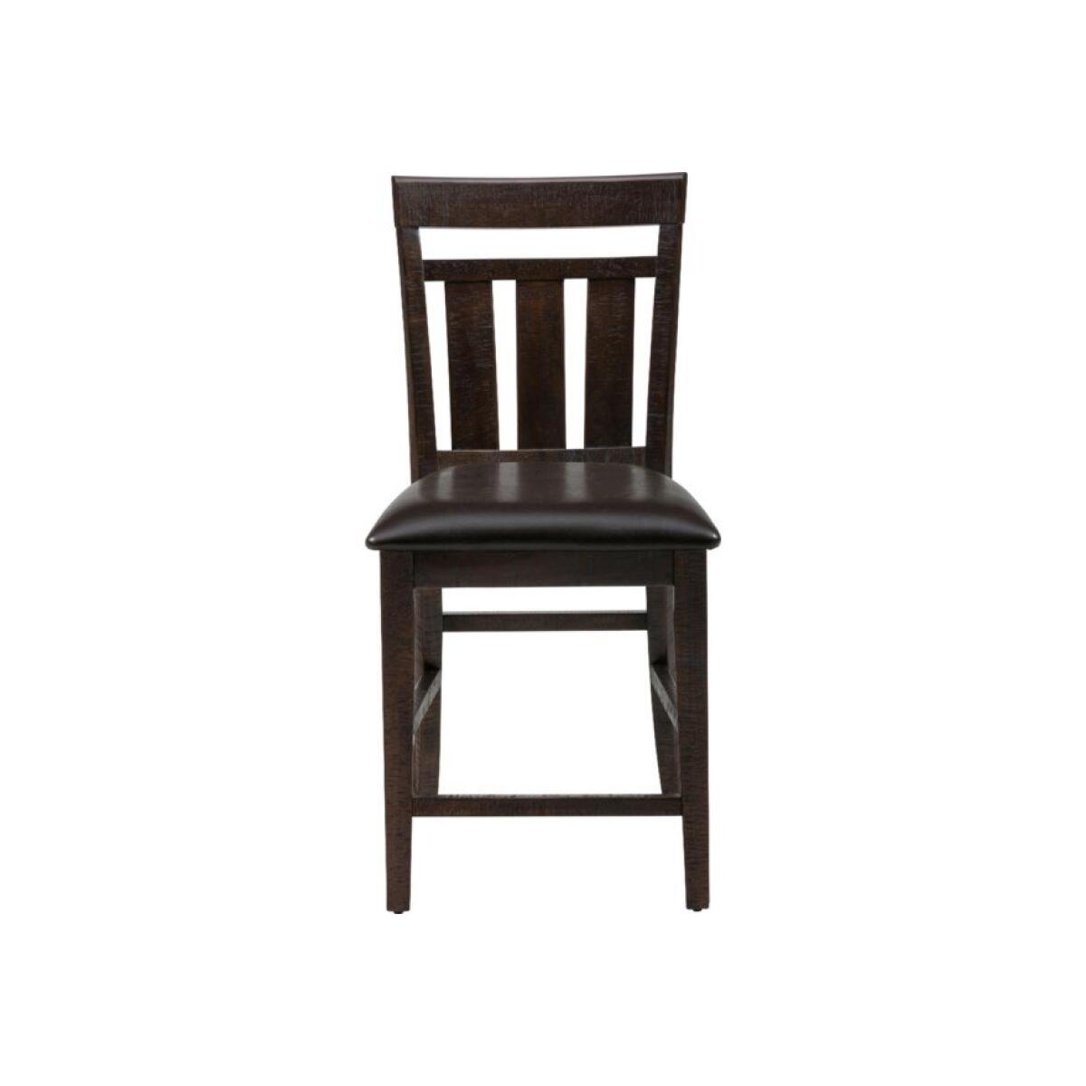 Kona Grove Upholstered Slat back Stoo Kona Grove Upholstered Slat back Stoo - Image 1