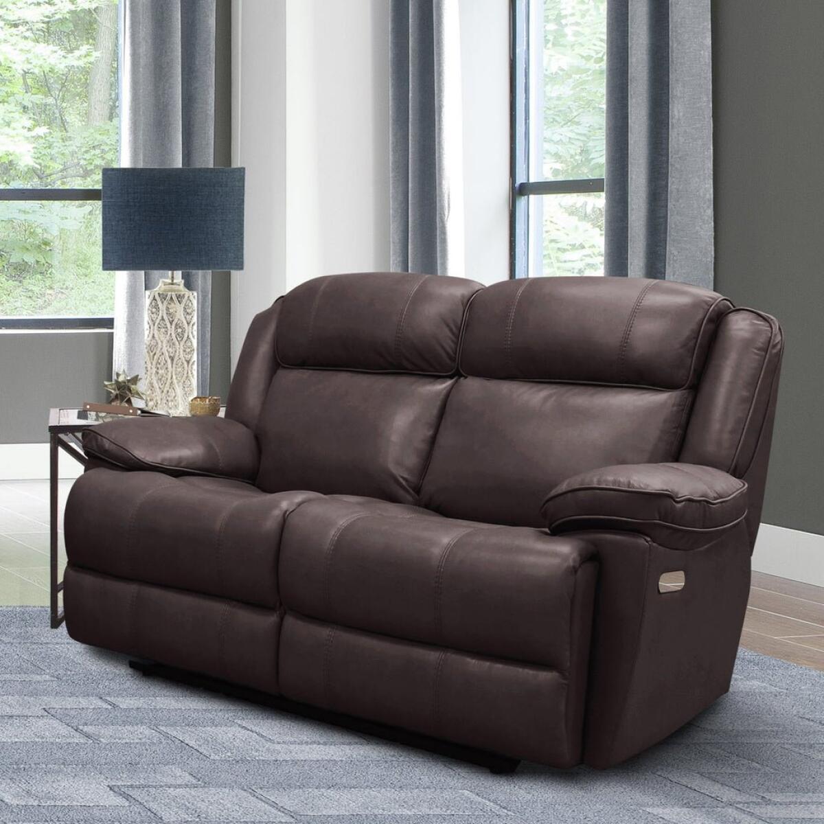 Power Loveseat – Brown Power Loveseat - Brown - Image 1