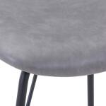 Owen Upholstered Chair- Grey - Image 2