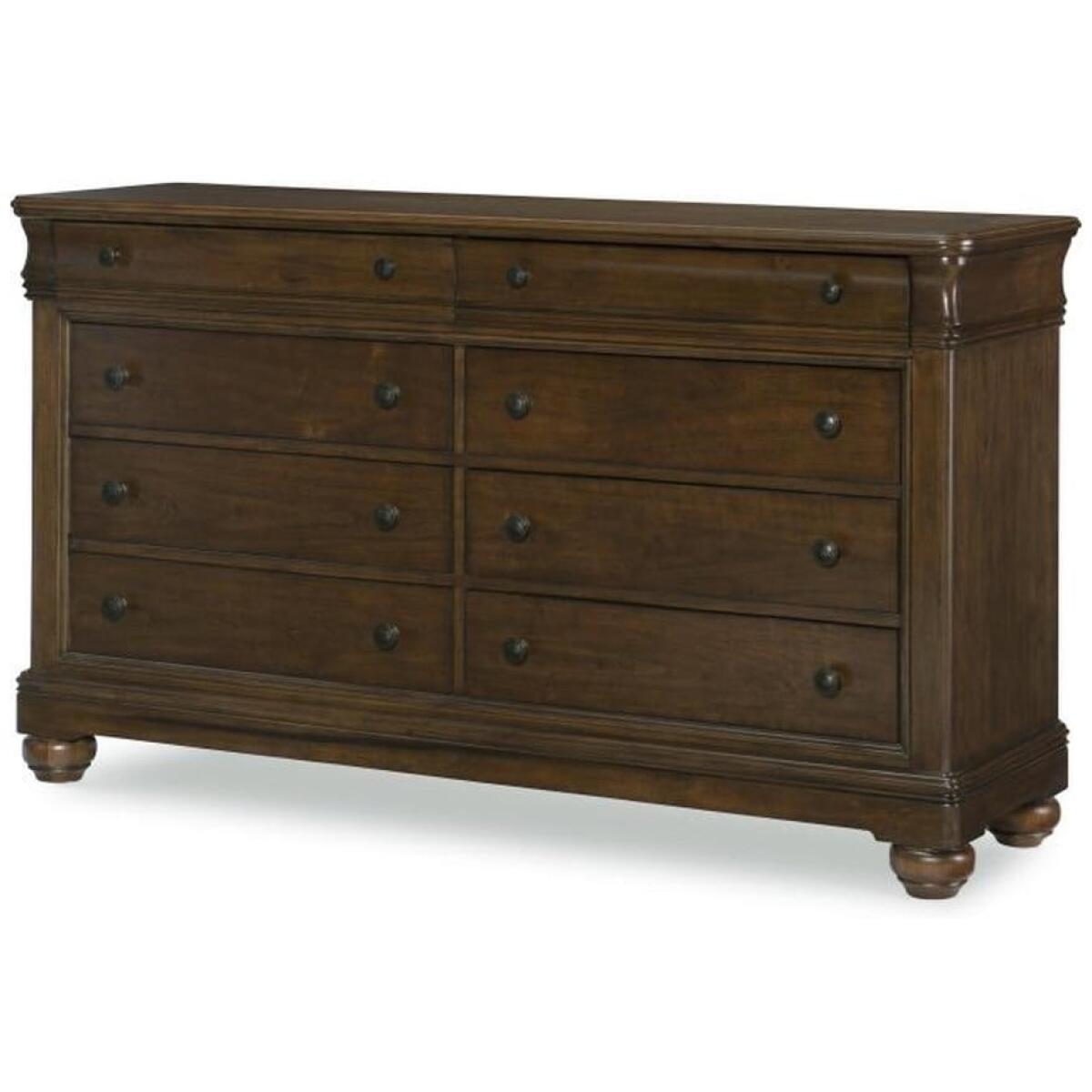 Traditional Dresser With Jewelry Tray Traditional Dresser With Jewelry Tray - Image 1