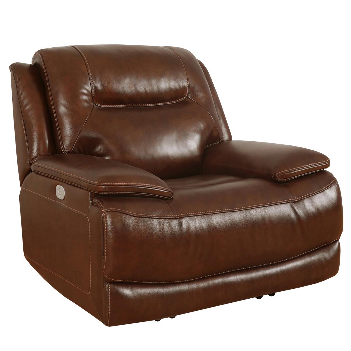 Colossus – Napoli Brown Power Zero Gravity Recliner Colossus - Napoli Brown Power Zero Gravity Recliner - Image 1