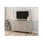 Modern Farmhouse Dresser With TV Frame - Image 2