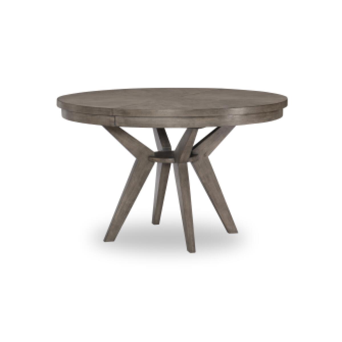 Greystone Round To Oval Pedestal Table Greystone Round To Oval Pedestal Table - Image 1