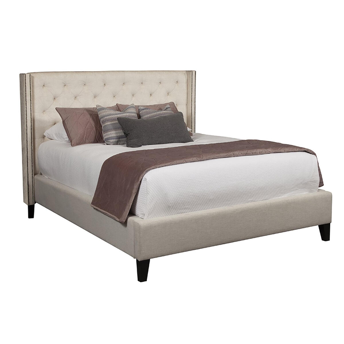 Kayla Upholstered Queen Bed Kayla Upholstered Queen Bed - Image 1