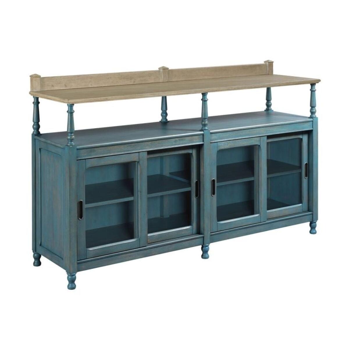 Litchfield Dorset Credenza Blue Litchfield Dorset Credenza Blue - Image 1