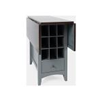 Asbury Park Storage Counter Dropleaf Grey - Image 2