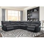 Polaris Slate Power 6 Piece Reclining Sectional - Image 2
