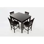 Prairie counter height table set w/4 Counter Height Chairs - Image 2