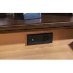 Traditional Nightstand With Usb Port And Outlet - Image 2