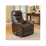 Gemini - Truffle Manual Swivel Glider Recliner