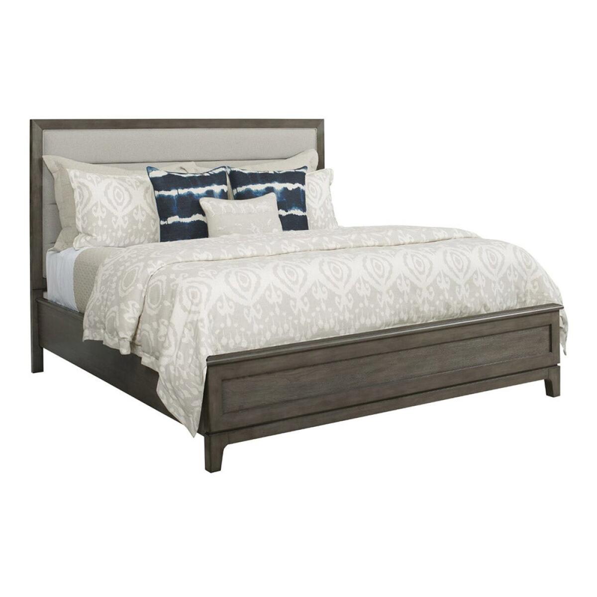 Cascade Queen Ross Upholstered Panel Bed Cascade King Ross Upholstered Panel Bed - Image 1