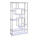 Alize White Bookshelf - Image 3