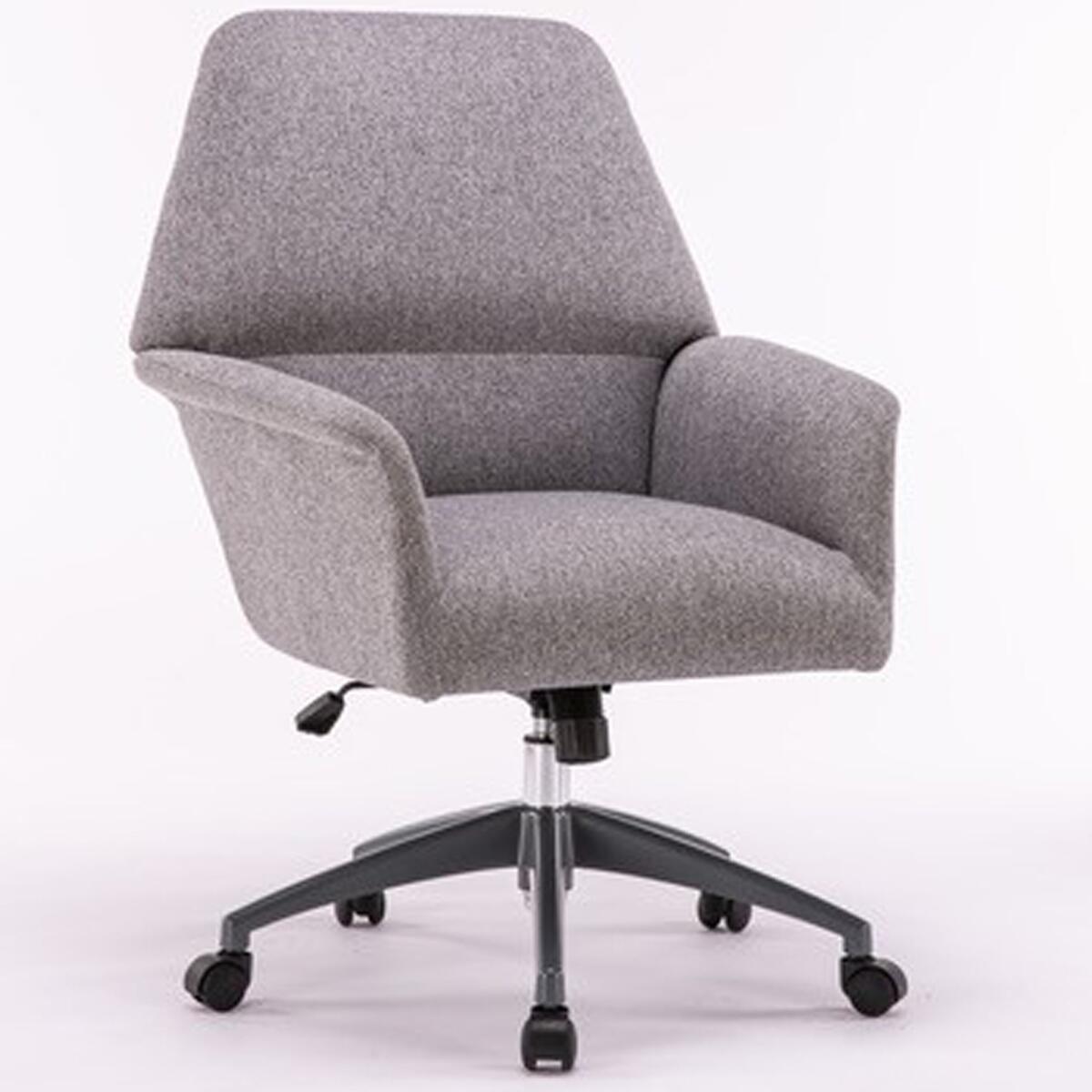 DC500 – Mega Grey Fabric Desk Chair DC500 - Mega Grey Fabric Desk Chair - Image 1